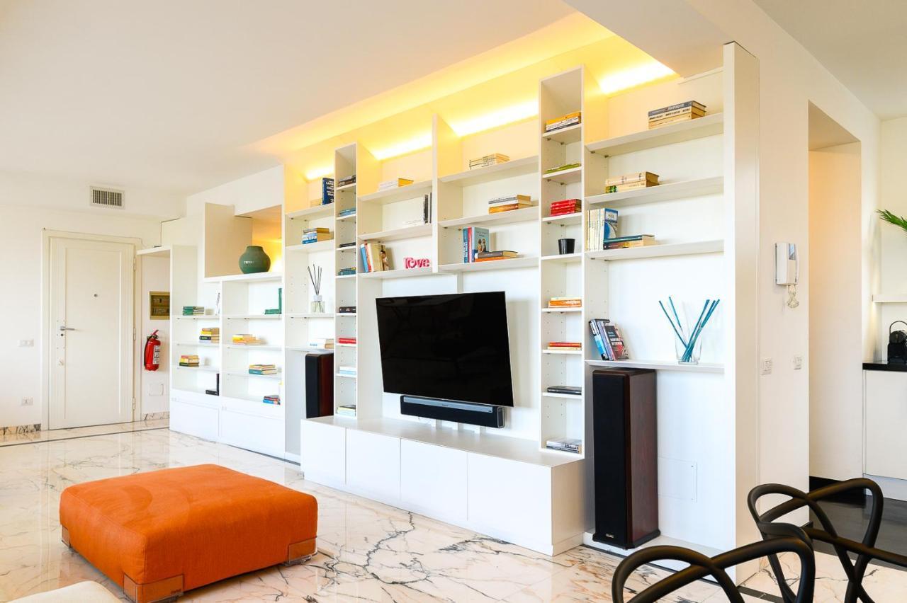 Peaceful Penthouse With Garage By Ndp Rent Appartement Rome Buitenkant foto