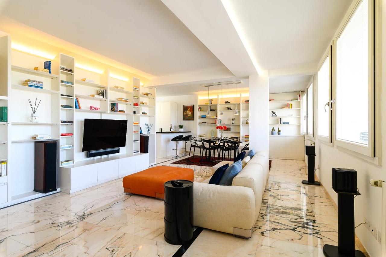Peaceful Penthouse With Garage By Ndp Rent Appartement Rome Buitenkant foto